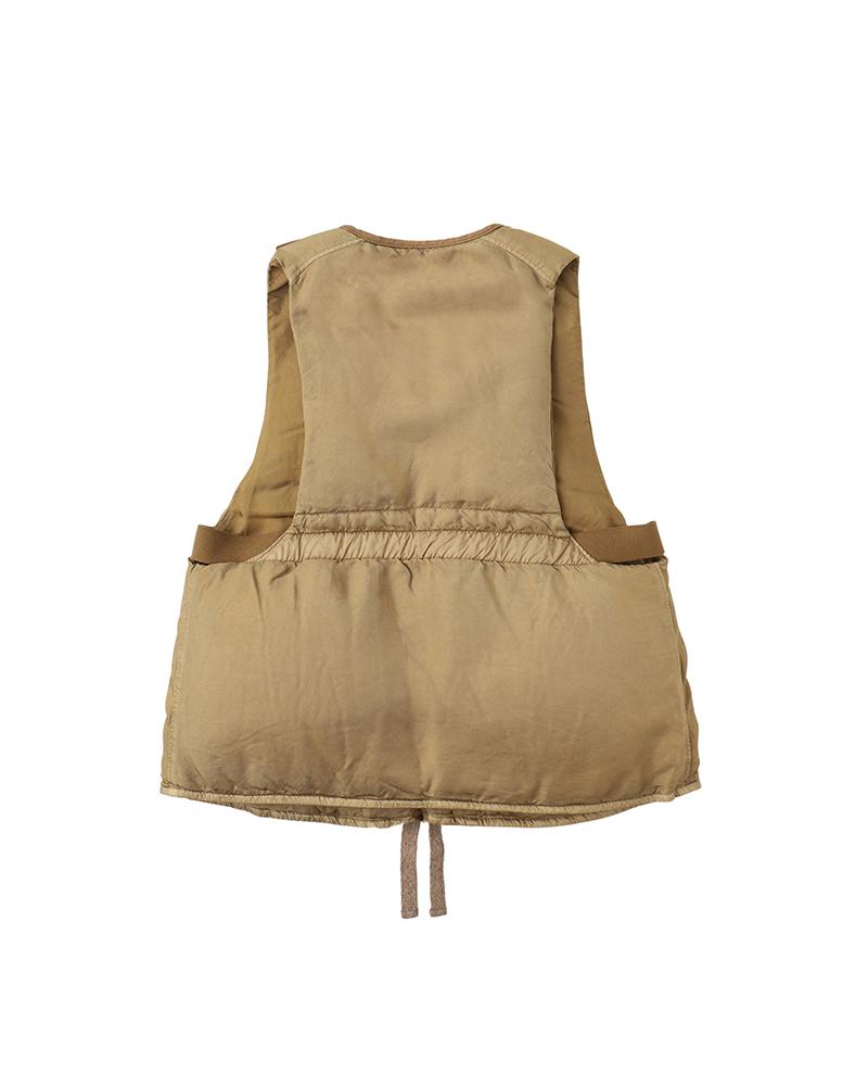 付属品有 visvim COVEY DOWN VEST khaki - トップス